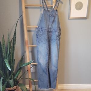 GAP Overalls in Faded Blue
